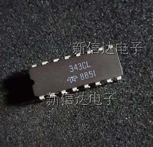 343CL   原码进口芯片 自家现货测试好【陶瓷CDIP16】