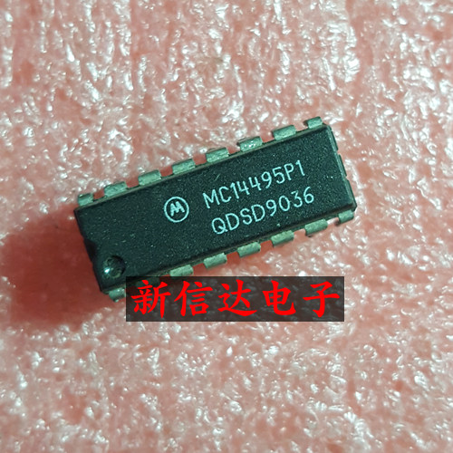 MC14495P1    原码进口芯片  现货测试好  【直插DIP16】