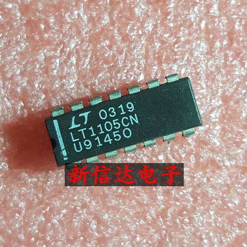 LT1105CN    原码进口芯片 现货测试好 【直插DIP14】