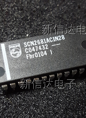 SCC/SCN2681AC1N28  原码进口芯片 自家现货测试好 【直插DIP28】