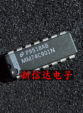 MM74C901N   原码进口IC  自家现货测试好 【直插DIP14】