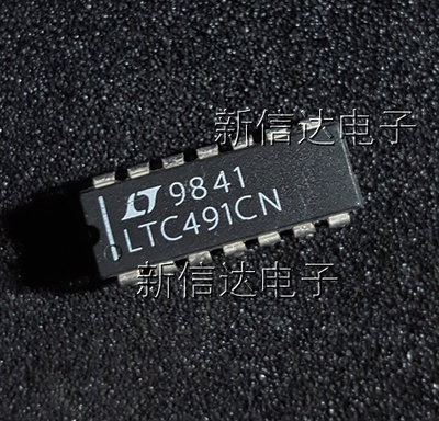 LTC491CN   原码进口芯片  自家现货测试好 【直插DIP14】