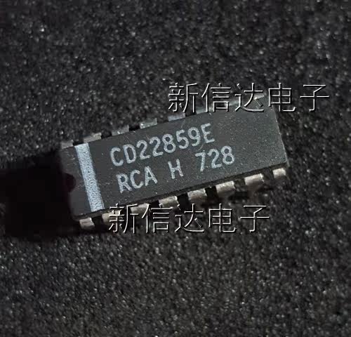 CD22859E   原码进口芯片 自家现货测试好   【直插DIP16】