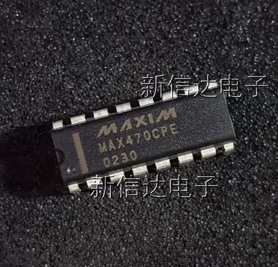 MAX470CPE  原码进口芯片  自家现货测试好 【直插DIP16】