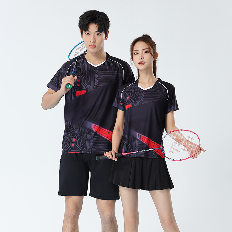 速干羽毛球服速干透气排汗竞悦