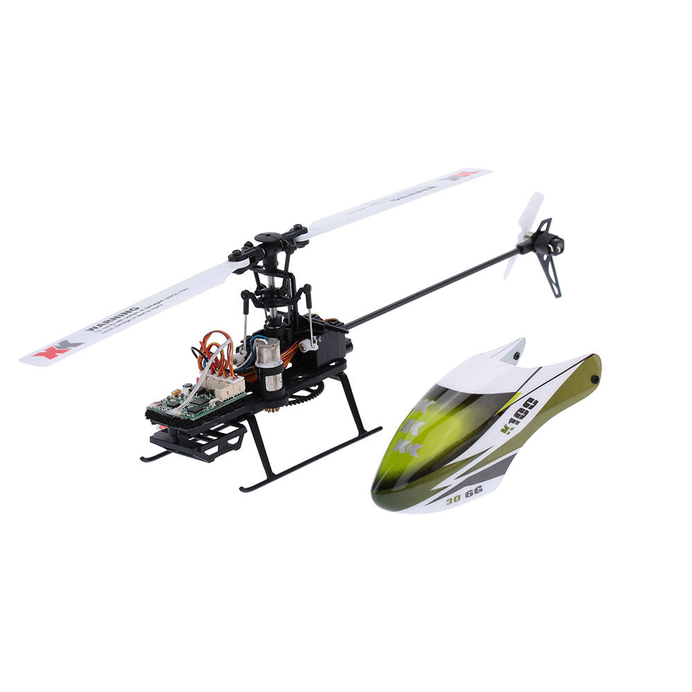 WEILI K100 K110 V966 업그레이드 버전 보급형 6채널 3D 스턴트 반전 비행 원격 제어 헬리콥터
