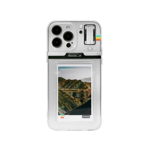 拍立得卡套iphone17promax透明壳16适用于苹果17pro硅胶16潮卡包15promax卡包壳拍立得情侣14pro时尚可放照片 - 封面
