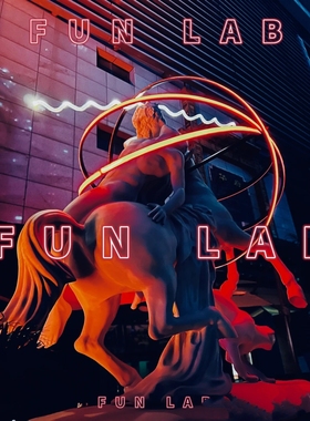 魅影装饰玻璃钢欧美室内可发光