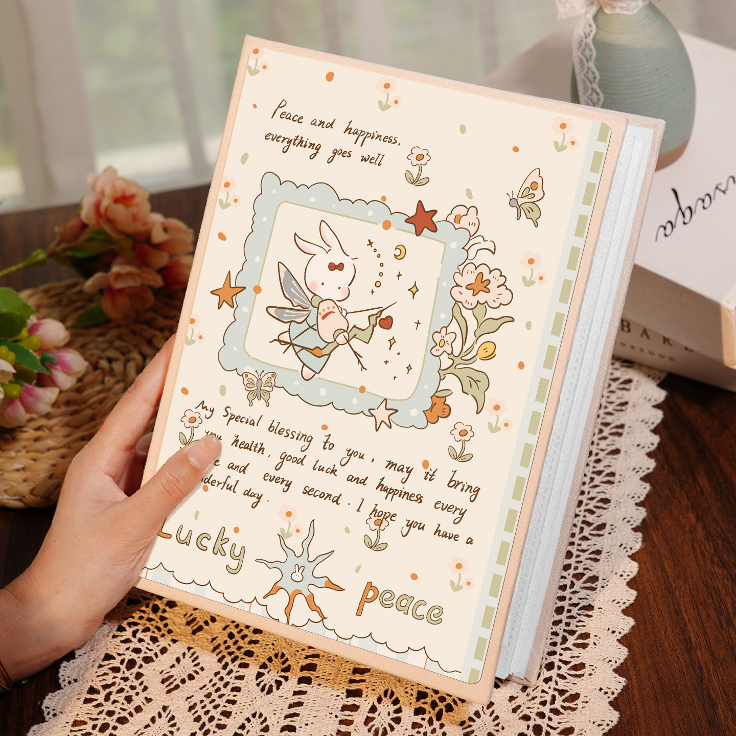 可爱卡通5寸6寸小相册本大容量