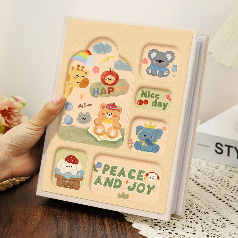 相册本纪念册5寸6寸78四五六七3照片儿童成长家庭影集大容量收纳4