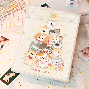 大容量小卡拍立得收纳册活页相册本纪念册火车机票明信片收藏相簿