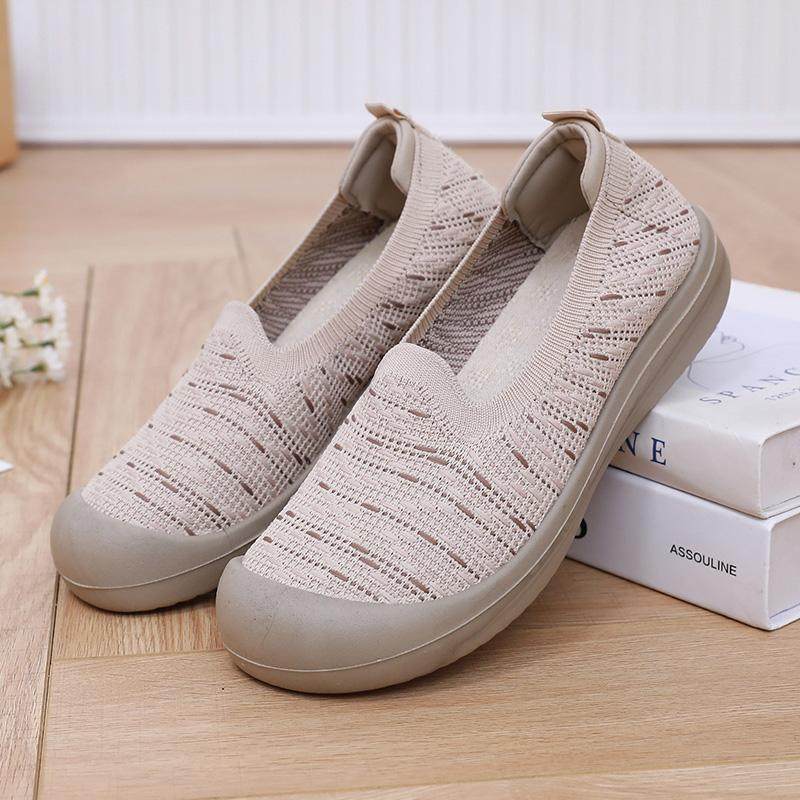 2025春季新款老北京布鞋女透气防滑休闲单鞋软底轻便一脚蹬妈妈鞋,女鞋,传统布鞋,淘宝优惠券,粉丝福利购,淘宝优惠卷