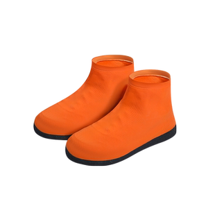 乳胶雨鞋防水防滑加厚耐磨男女款下雨天防雨徒步雨靴便捷硅胶鞋套