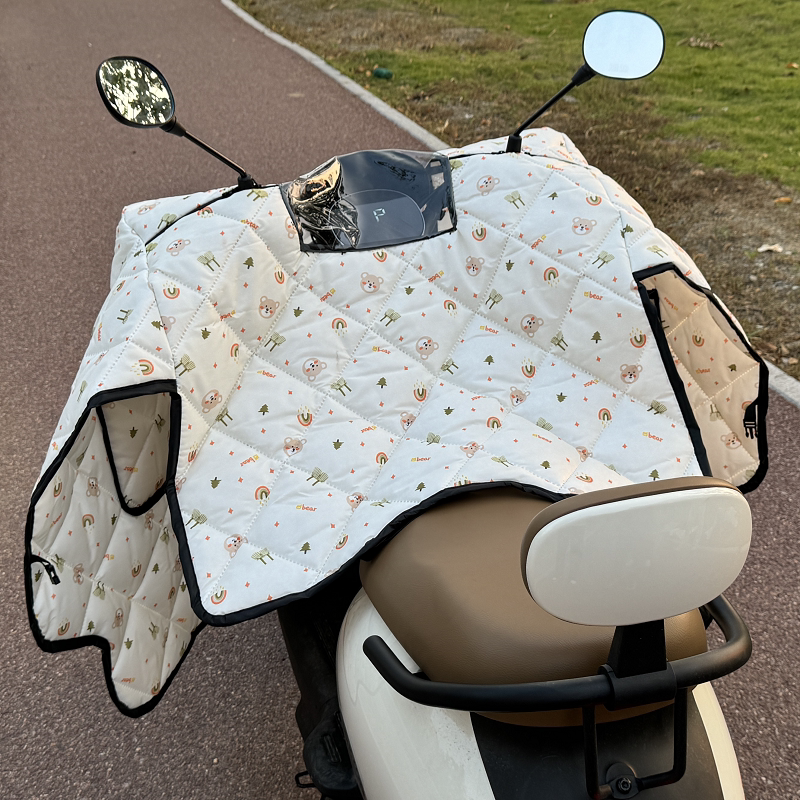 适用九号电动车M395Cmax挡风被冬季9专用M95C斗篷加厚max新款M3图片