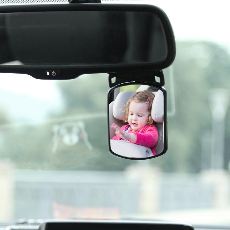 汽车广角后视镜大视野盲点后视镜宝宝观察镜内后视镜后排车载镜子