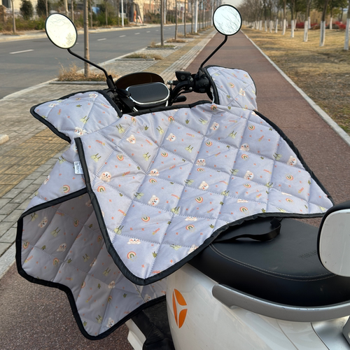 适用于九号n370c电动车挡风被四季防水n385c/80c电瓶车挡风罩防风