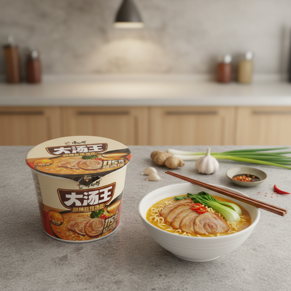 康师傅大汤王酸辣豚骨汤面154克