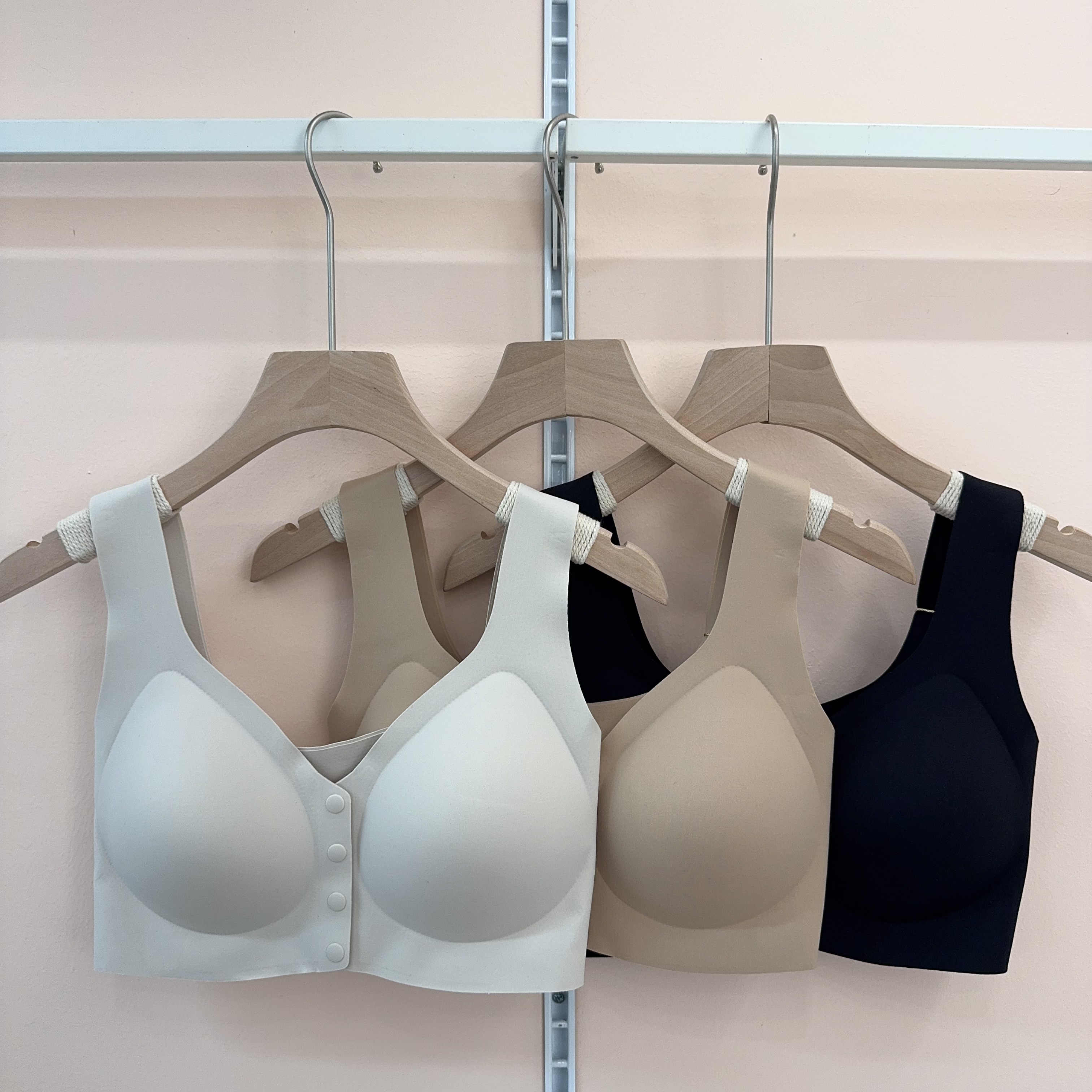 古妃2026新款无痕哺乳文胸聚拢防下垂孕妇内衣女大码喂奶冰丝胸罩