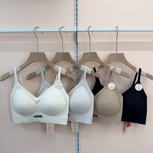 素奢轻氧内衣少女聚拢固定杯透气孔清爽舒适文胸罩 2026早春新品