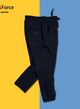 潮男裤夏季日系九分裤 大码小脚休闲裤9分哈伦裤宽松阔腿裤萝卜裤