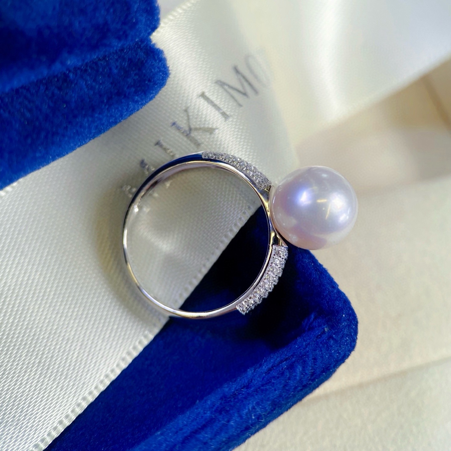 PT铂金镶锆石戒指配件空托