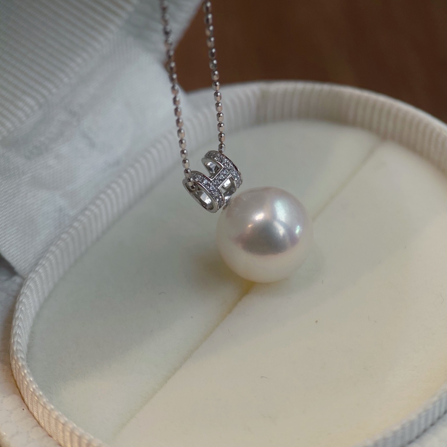 Pt铂金镶嵌锆石吊坠配件空托