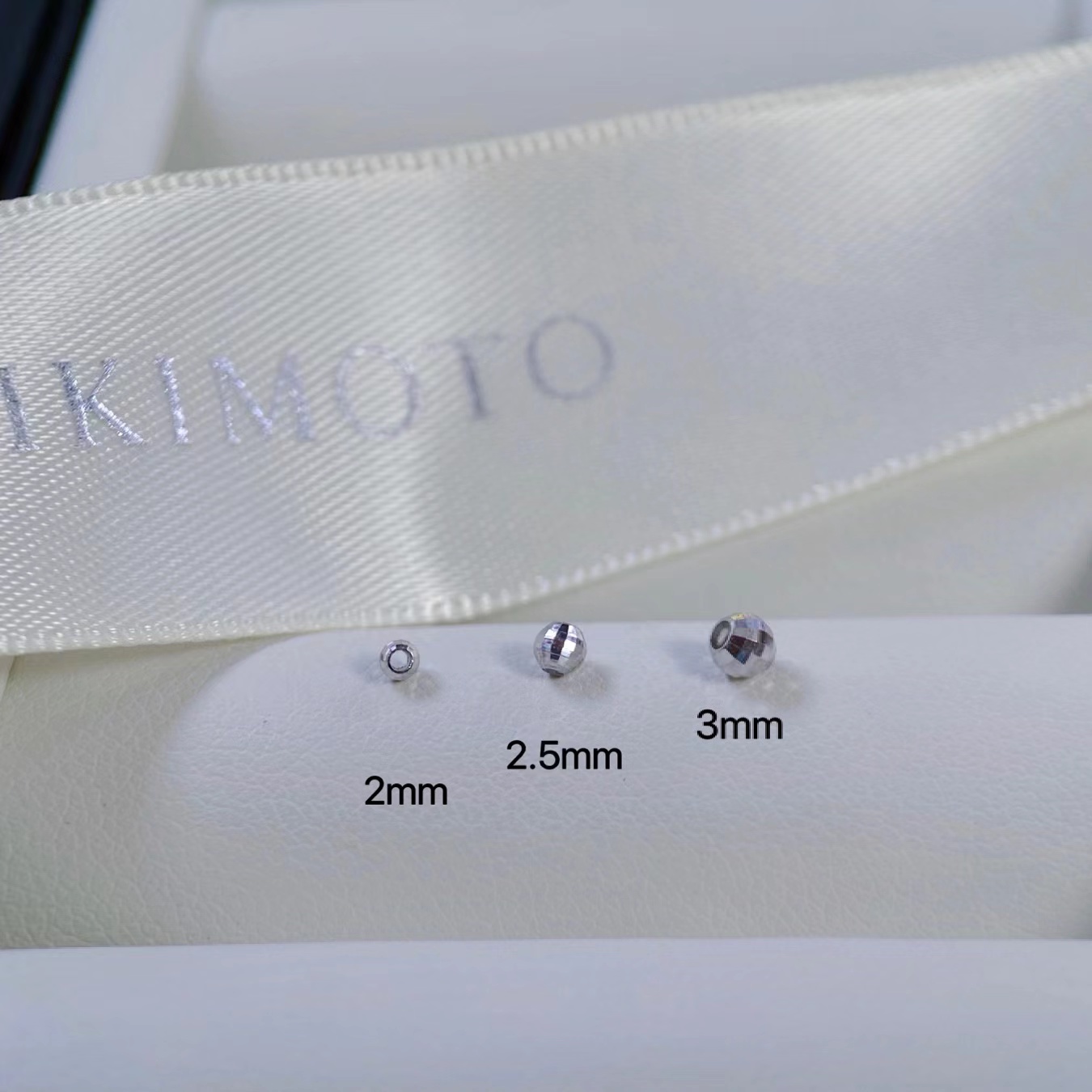 Pt铂金镭射珠配件diy手工珍珠