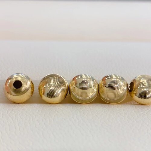 18K金珠配件diy手工珍珠手链