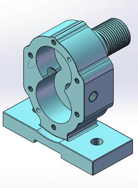 逆向建模3d零件测绘solidworks代画二维工程图CAD绘图CAXA代画