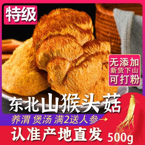 东北野生猴头菇养胃长白山煲汤