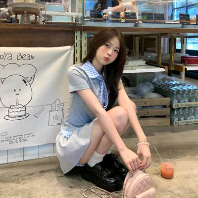 学院风韩系chic套装女夏