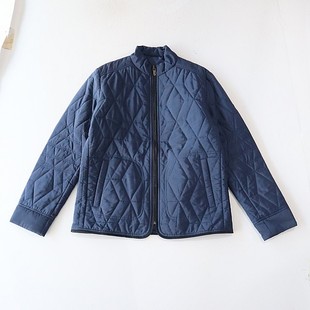 百搭薄款 棉服外套立领拉链宽松休闲纯色时尚 棉衣D2 男长袖 秋冬季