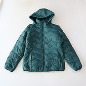 秋冬季 百搭薄棉衣W4 纯色时尚 女长袖 棉服外套立领连帽拉链修身