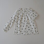 纯棉圆领套头宽松中大童时尚 衬衫 百搭上衣F1 女童长袖 春秋季