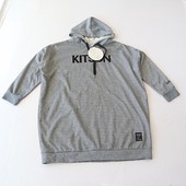 新品 女中长款 落肩袖 春秋季 加绒卫衣连帽宽松休闲刺绣大码 上衣X13