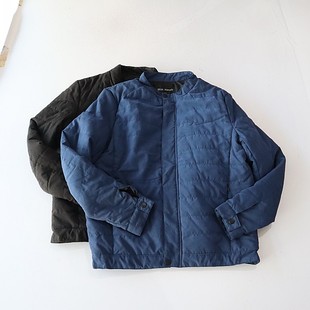 棉衣X12 棉服外套立领拉链暗扣宽松纯色百搭薄款 秋冬季 男女长袖