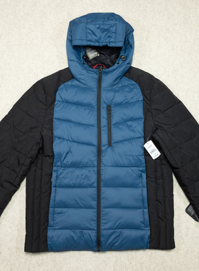 胸围116 冷门小众 户外风格拼接 Thermatec纤维填充 休闲连帽棉衣