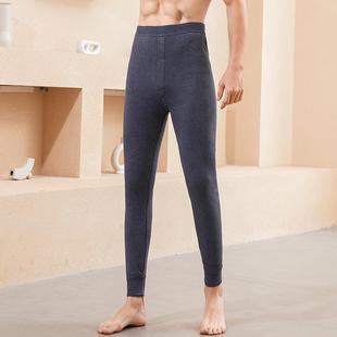 新款 保DBP针织打底裤 绒裤 加绒加厚羊高羊毛暖裤 腰男女士同款 冬季