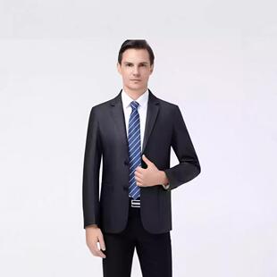 F领外套商务休闲西装 8557 海克宁真皮绵皮爸 皮衣秋羊冬款 高端男士