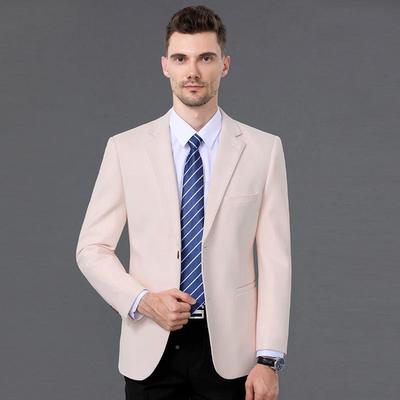 西单外套男上衣秋单件免204147烫春格子中装老年爸爸装羊毛西外套