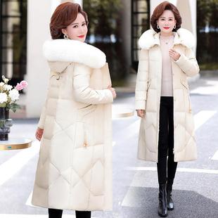 绒服女中长款 膝白鸭冬加过厚206 绒新款 显瘦长款 5011外 时尚 品牌季