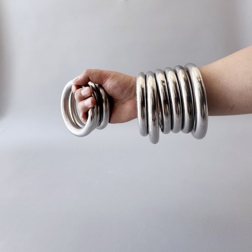 武术铁手环铁臂功咏春拳金刚圈