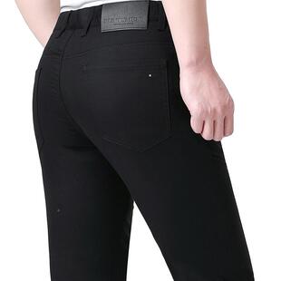 商务韩版 薄款 休闲裤 95高弹年男士 休软 纯闲色超薄柔青588 春夏新款