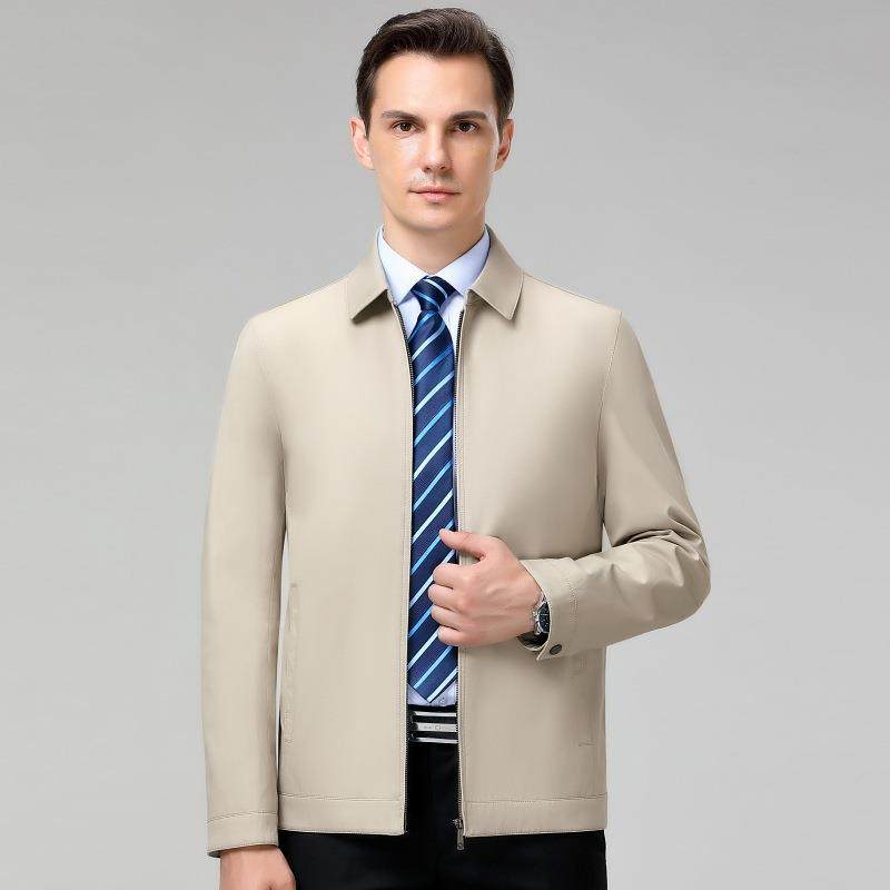 高档男爸士夹克季新款务商休闲爸爸外套中2122-0秋老年翻领爸装上,户外/登山/野营/旅行用品,其他户外服装,淘宝优惠券,粉丝福利购,淘宝优惠卷