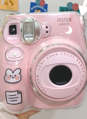 【mini7c/7s透明硬壳】拍立得水晶壳instax保护壳相机外壳壳子