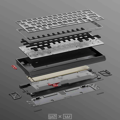 OW60 Wooting联名，不含pcb，客制化套件 OW60键盘 - 封面