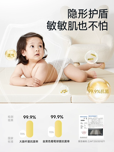 曼龙 Детский полиуретановый игровой коврик для ползания, складной напольный коврик для гостиной для домашнего использования из пены, увеличенная толщина