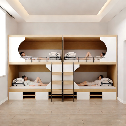 青旅上下铺民宿双层床