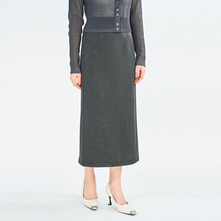 通勤简约百搭一步直筒半身裙女 时尚 3F21Q2621 新款 歌蒂诗夏季