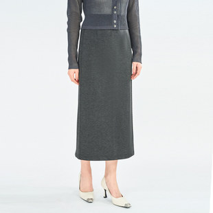 通勤简约百搭一步直筒半身裙女 时尚 3F21Q2621 新款 歌蒂诗夏季